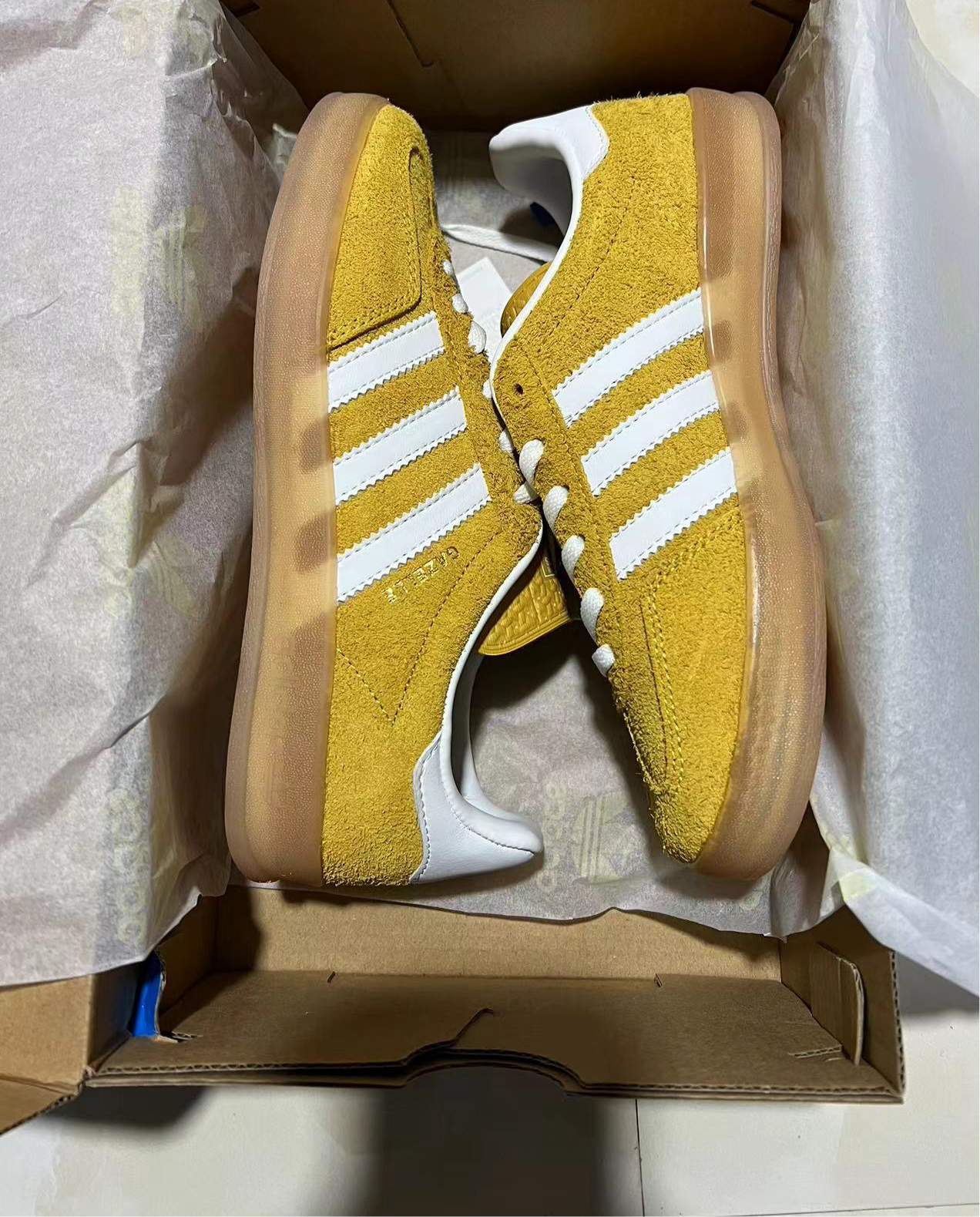 Adidas OG Gazelle Indoor Yellow