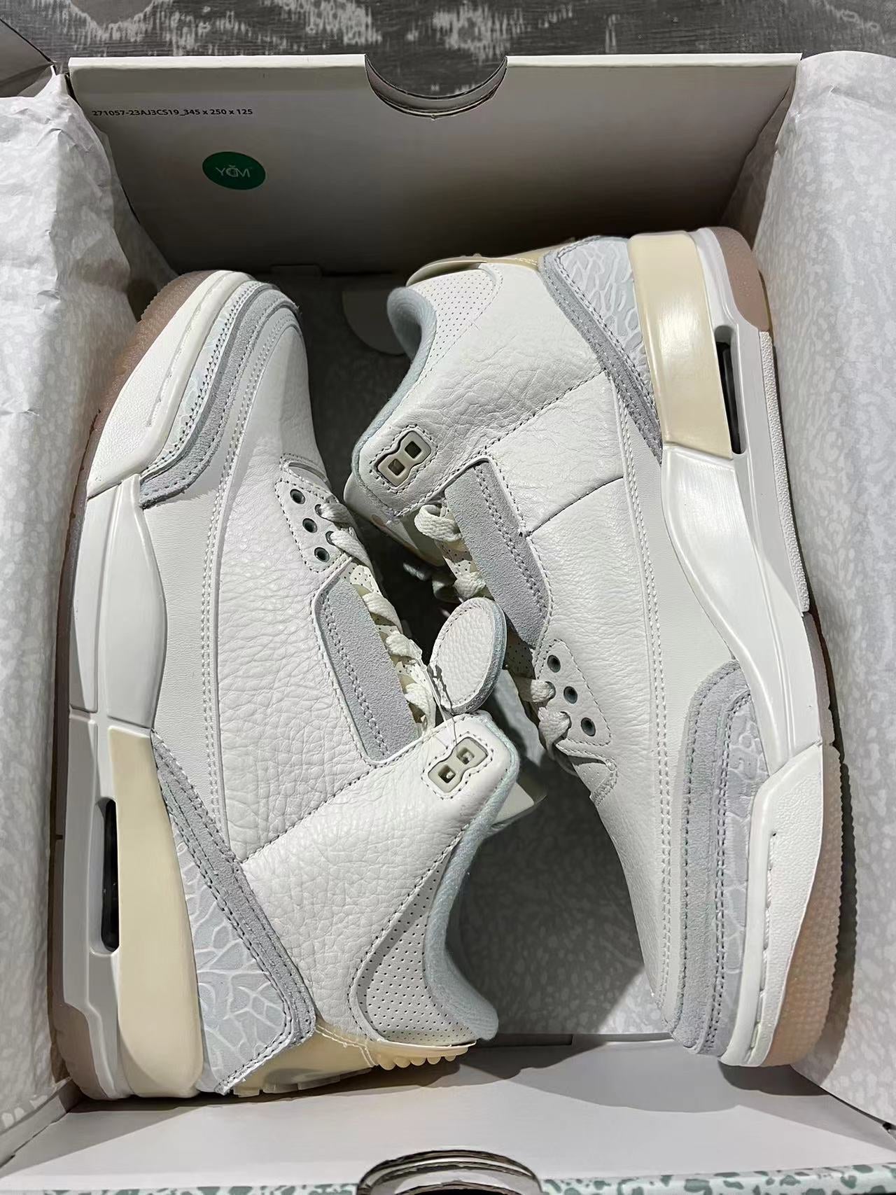 Jordan 3 - Craft Ivory