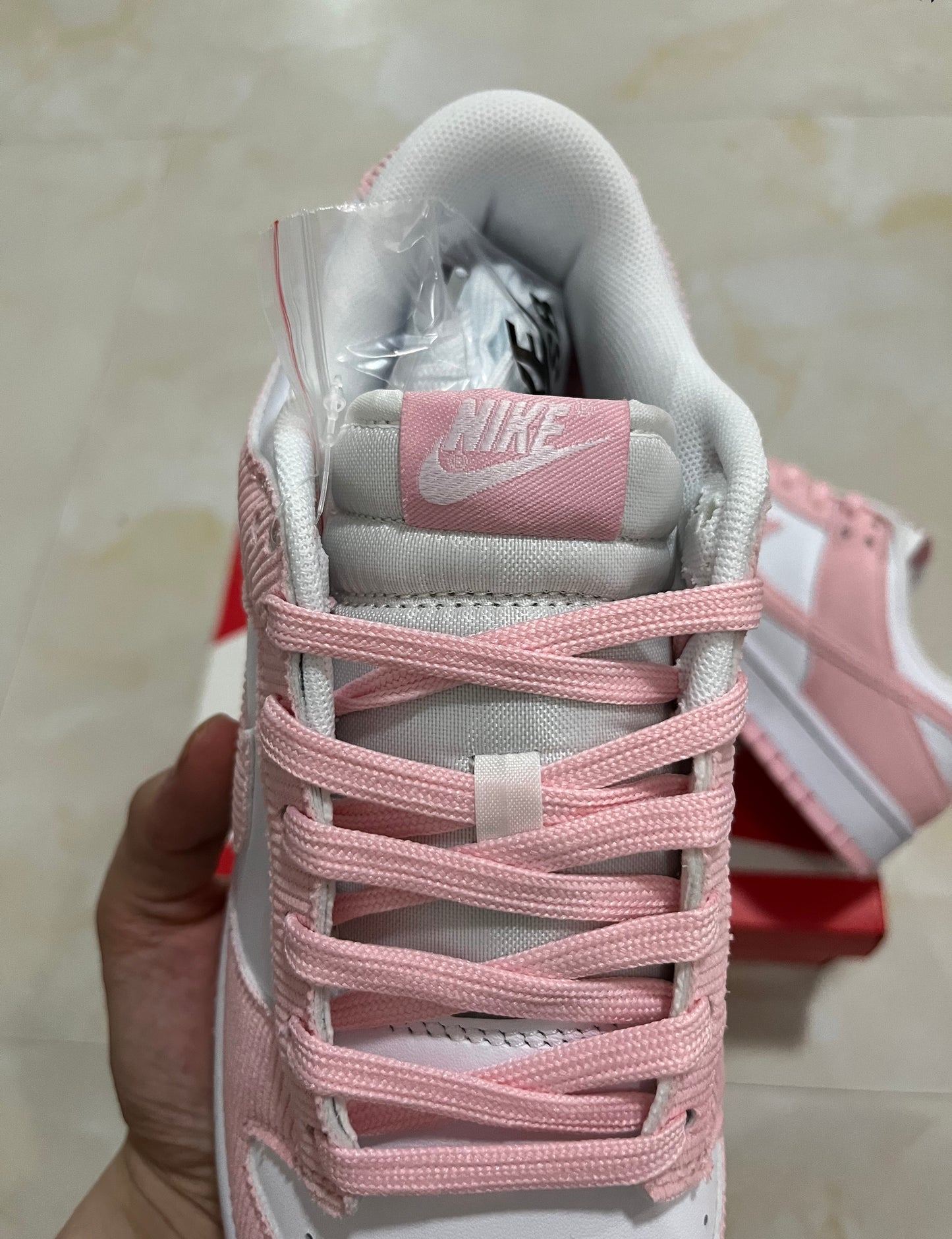 A Nike SB Dunk- Pink Corduroy