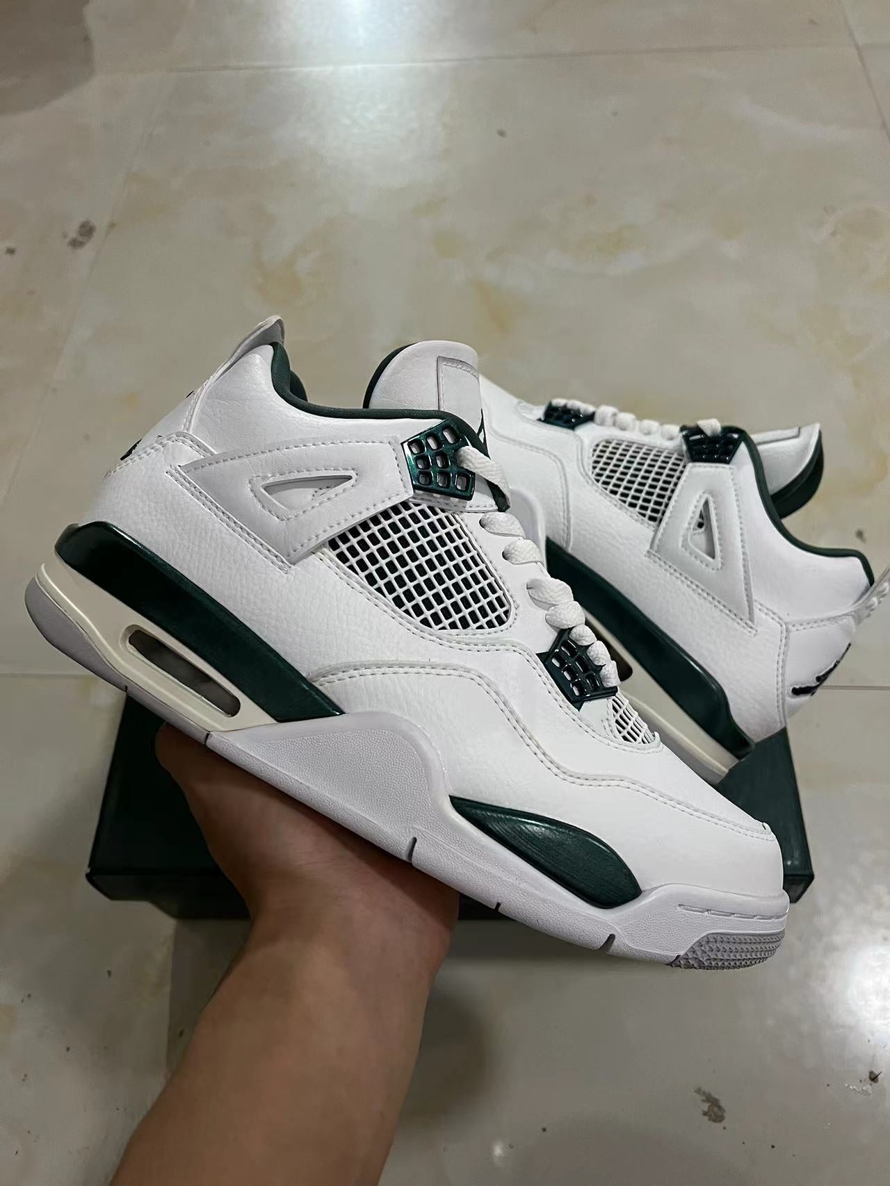 Jordan 4 - Oxidized Green