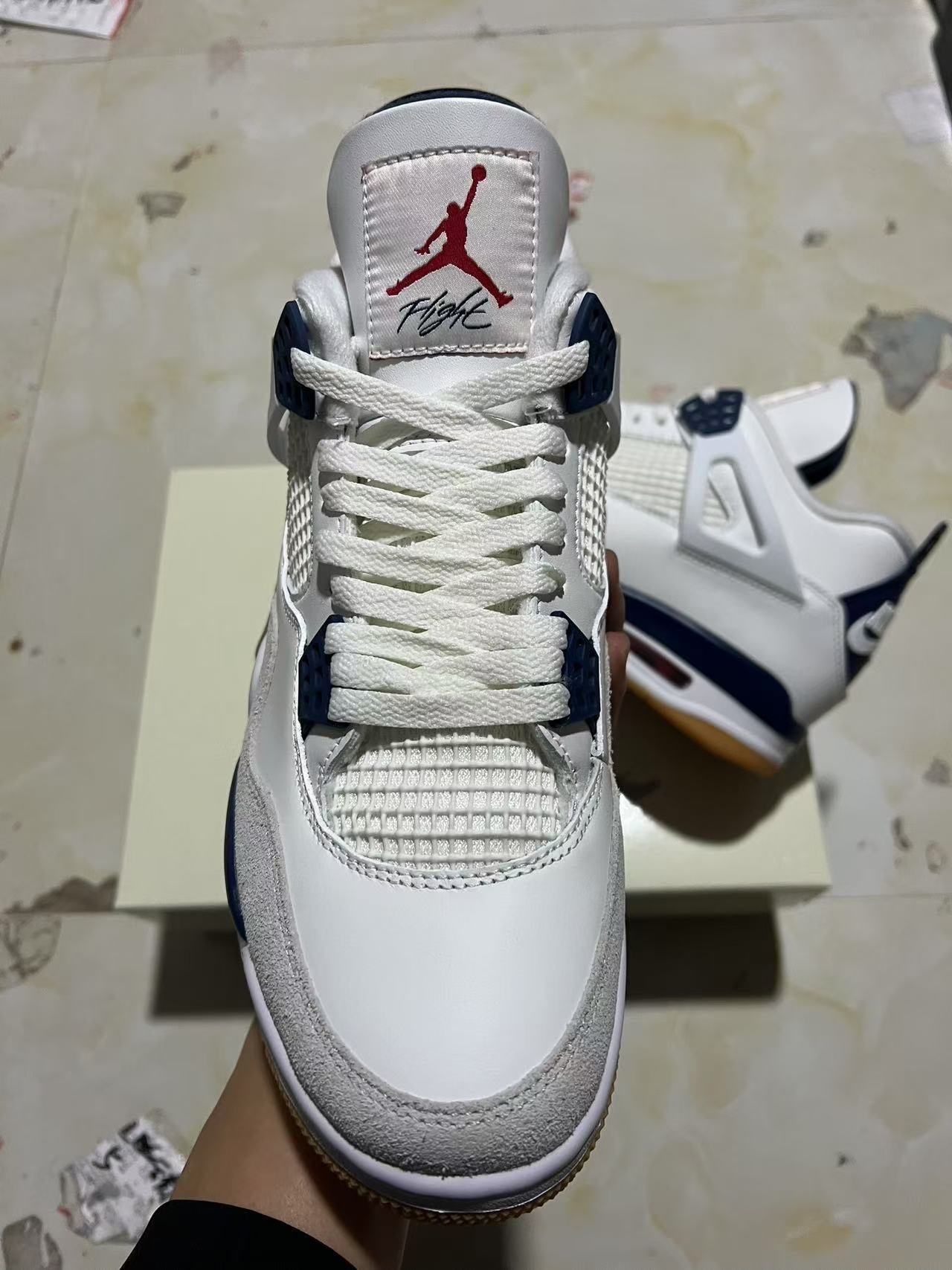 A Nike SB x Jordan 4- NAVY