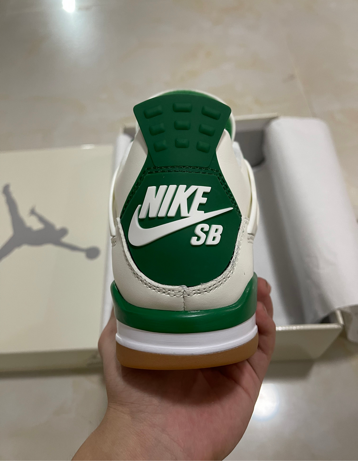 Jordan 4 - SB Pine Green