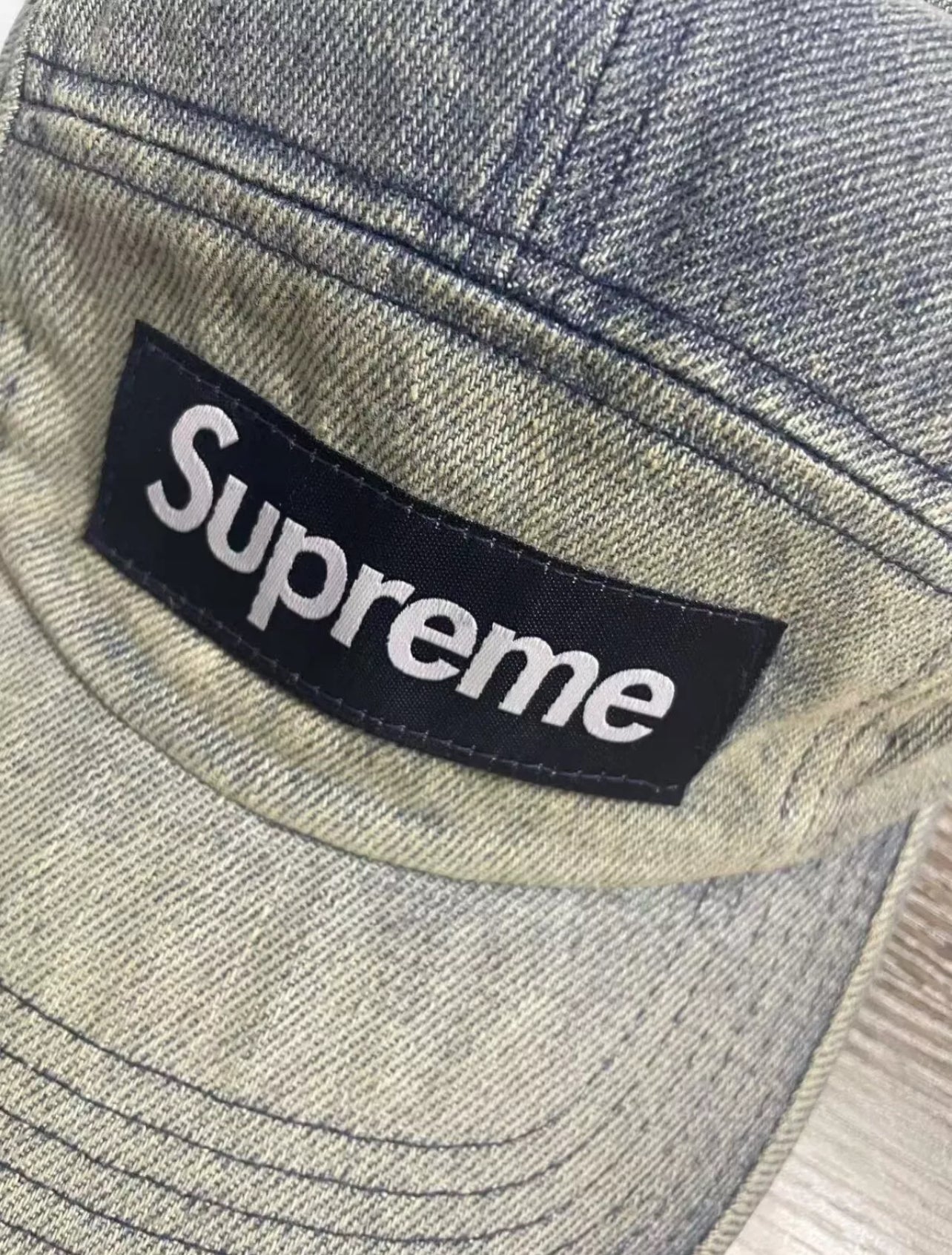 Supreme Gorra - Washed chino
