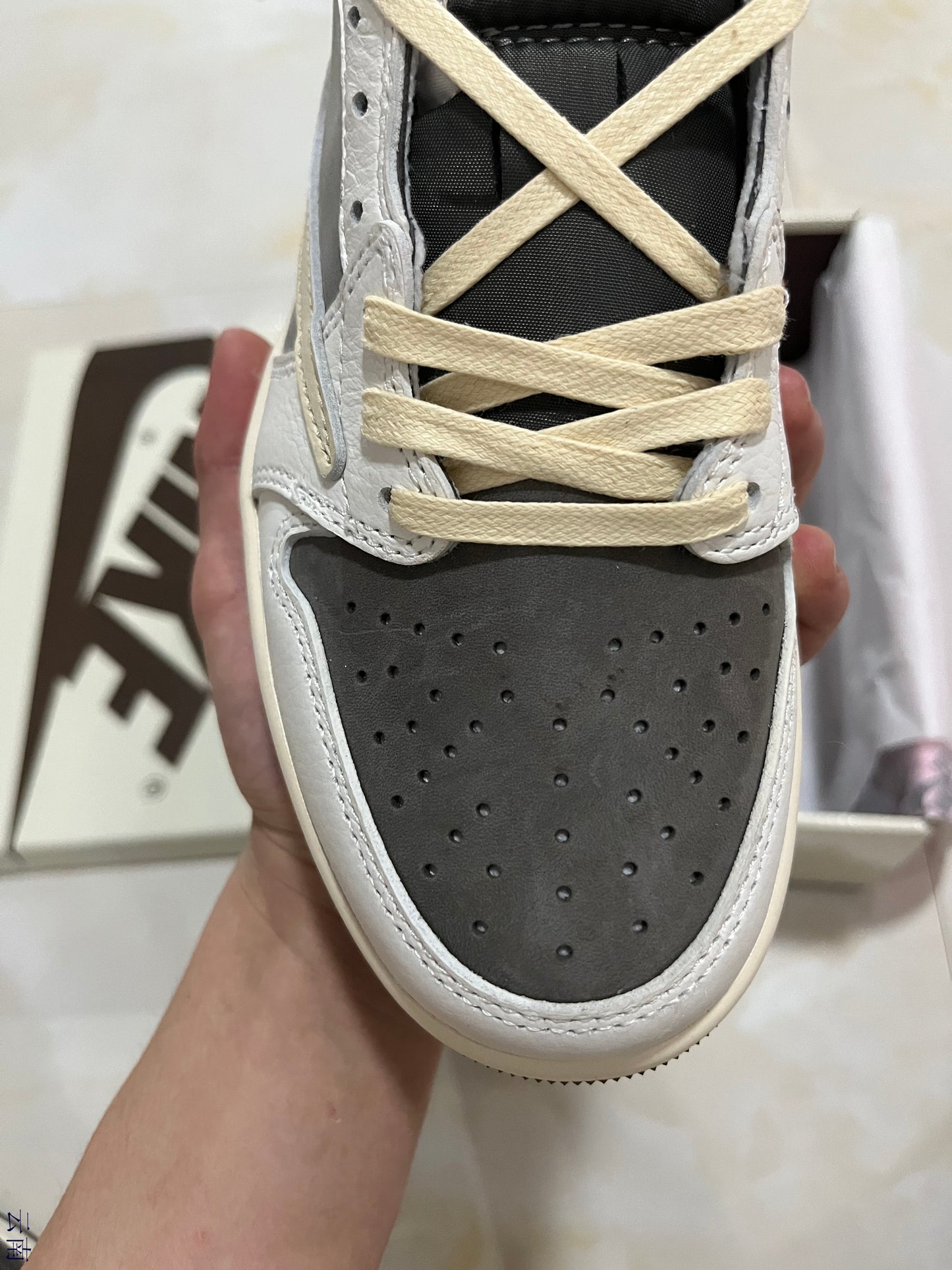 Jordan 1 Travis Scott - Sail and Rodgerock