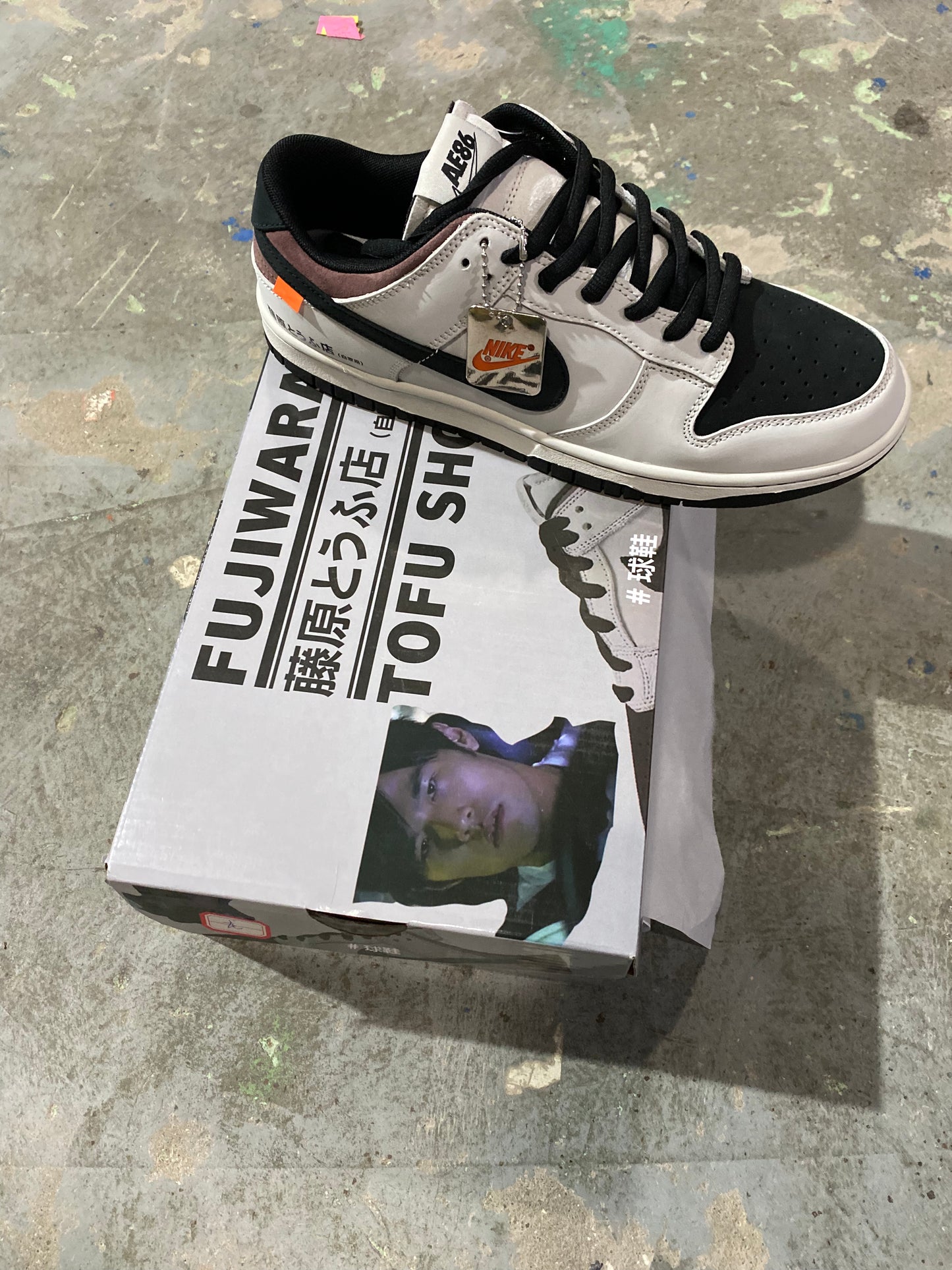 A Nike SB Dunk- Initial D Collaboration AE86