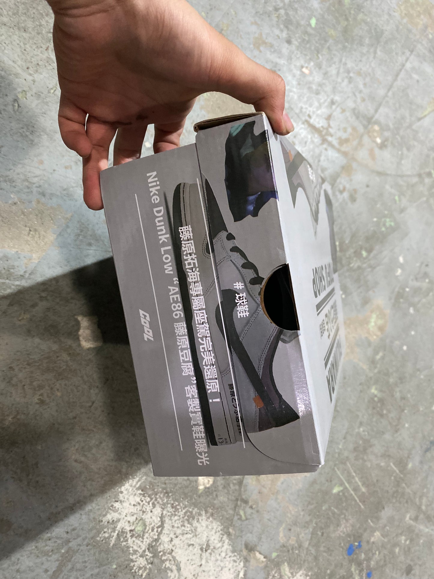 A Nike SB Dunk- Initial D Collaboration AE86