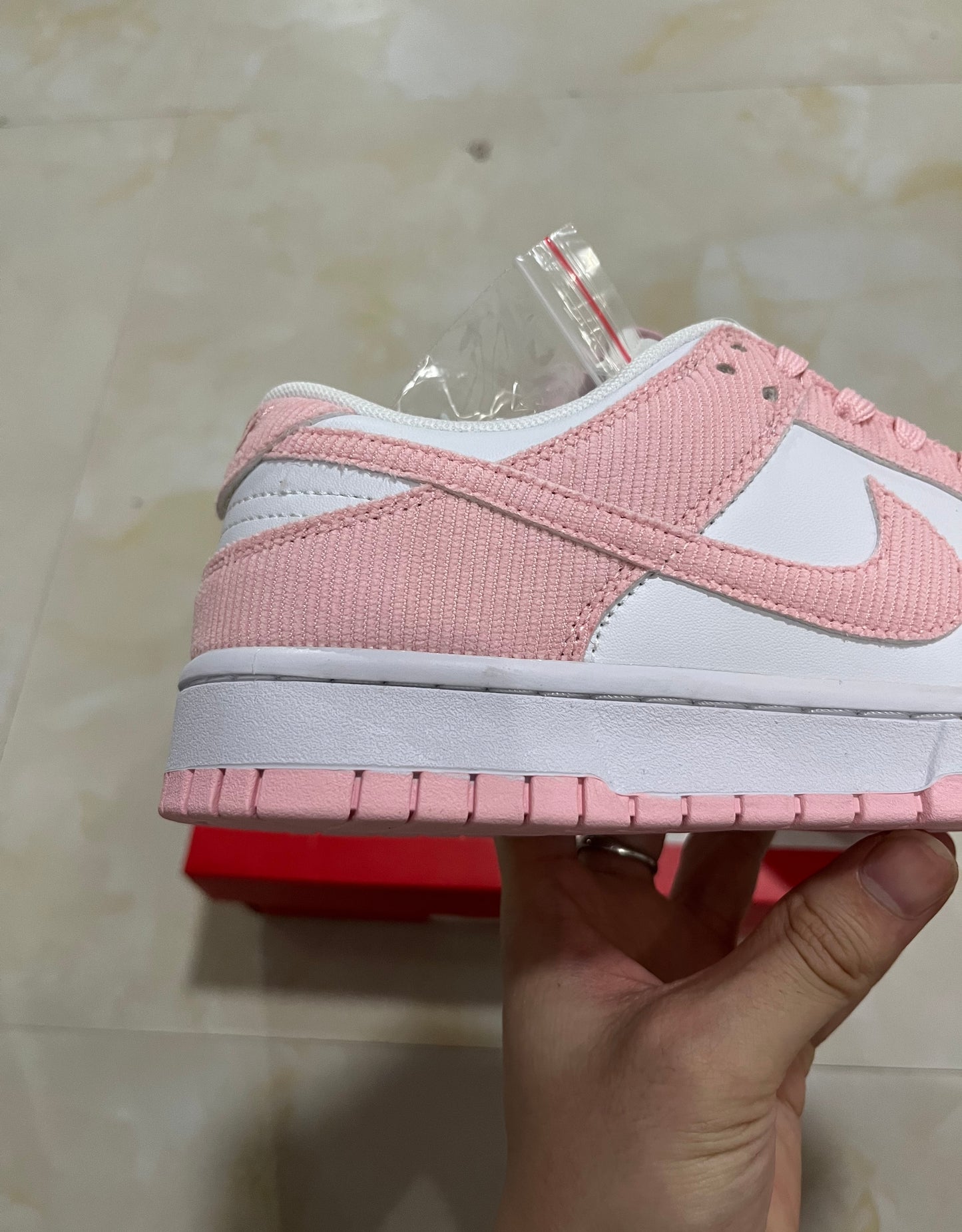A Nike SB Dunk- Pink Corduroy