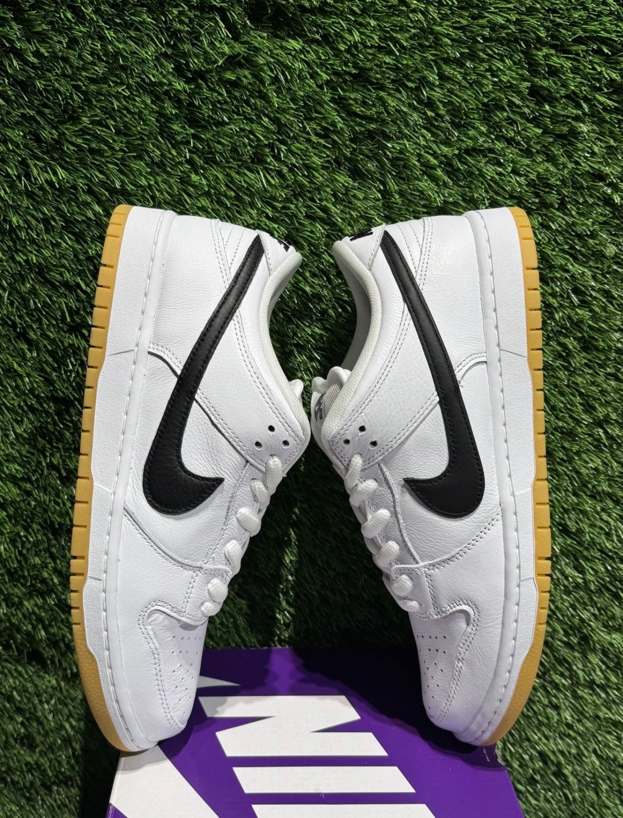 A Nike SB Dunk - White Gum