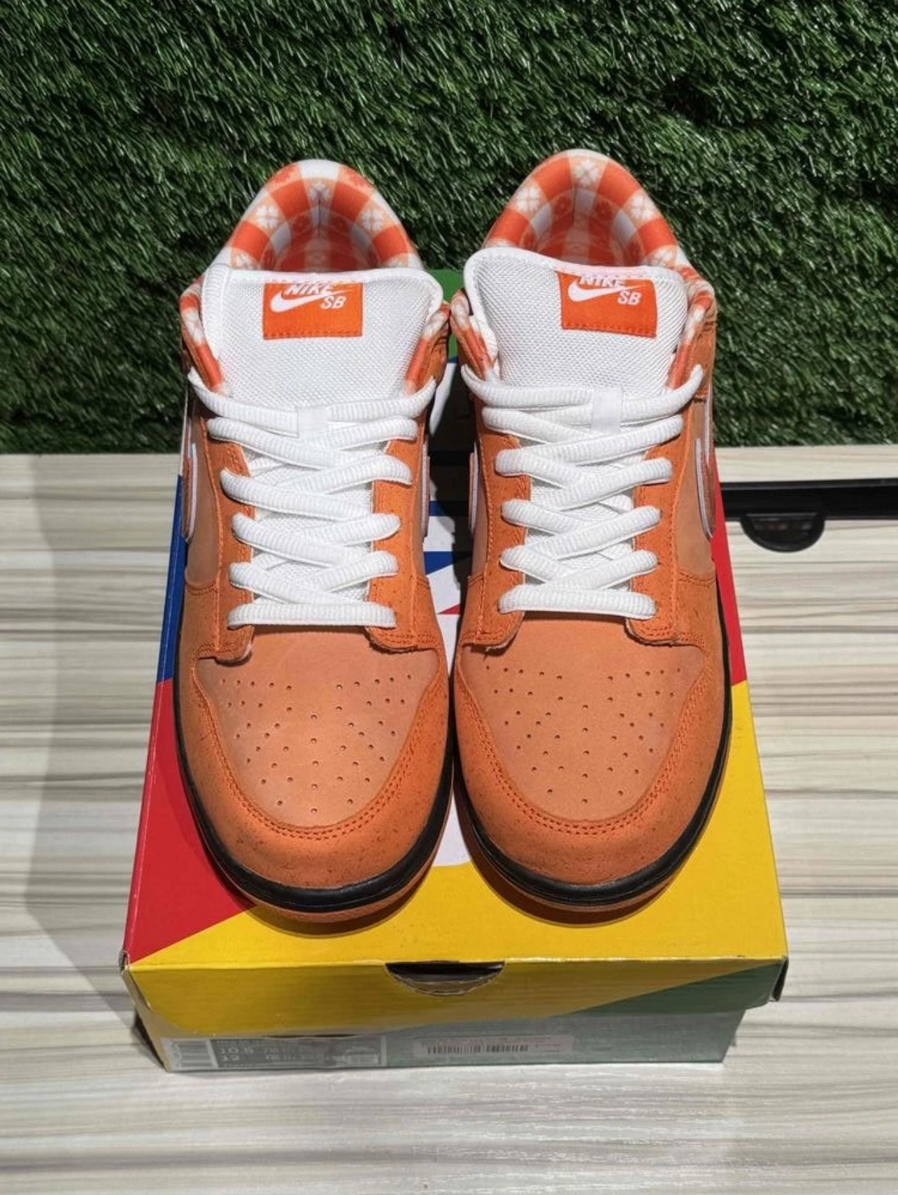 A Nike SB Dunk- Orange Lobster