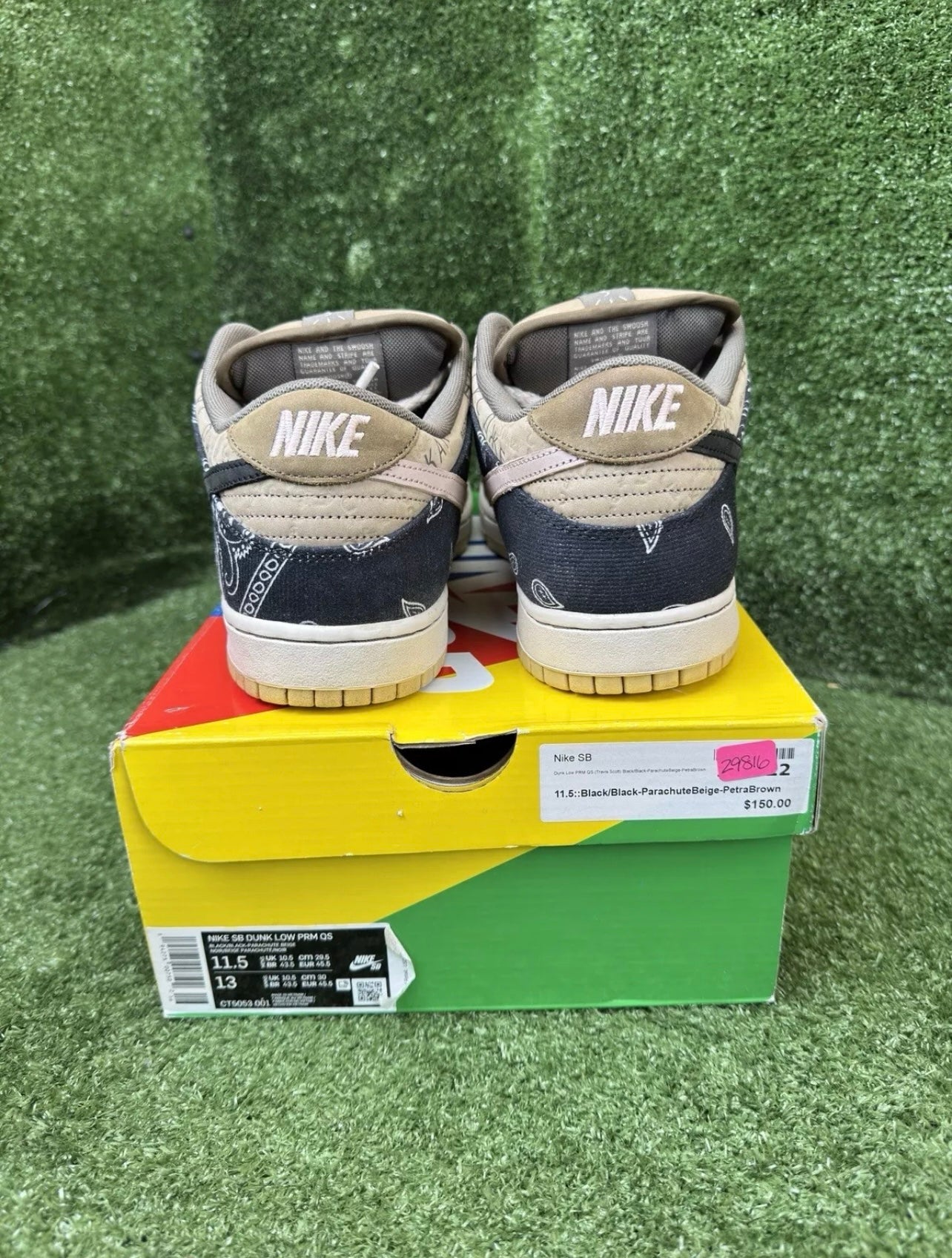 A Nike SB Dunk - Travis Scott Cactus Jack