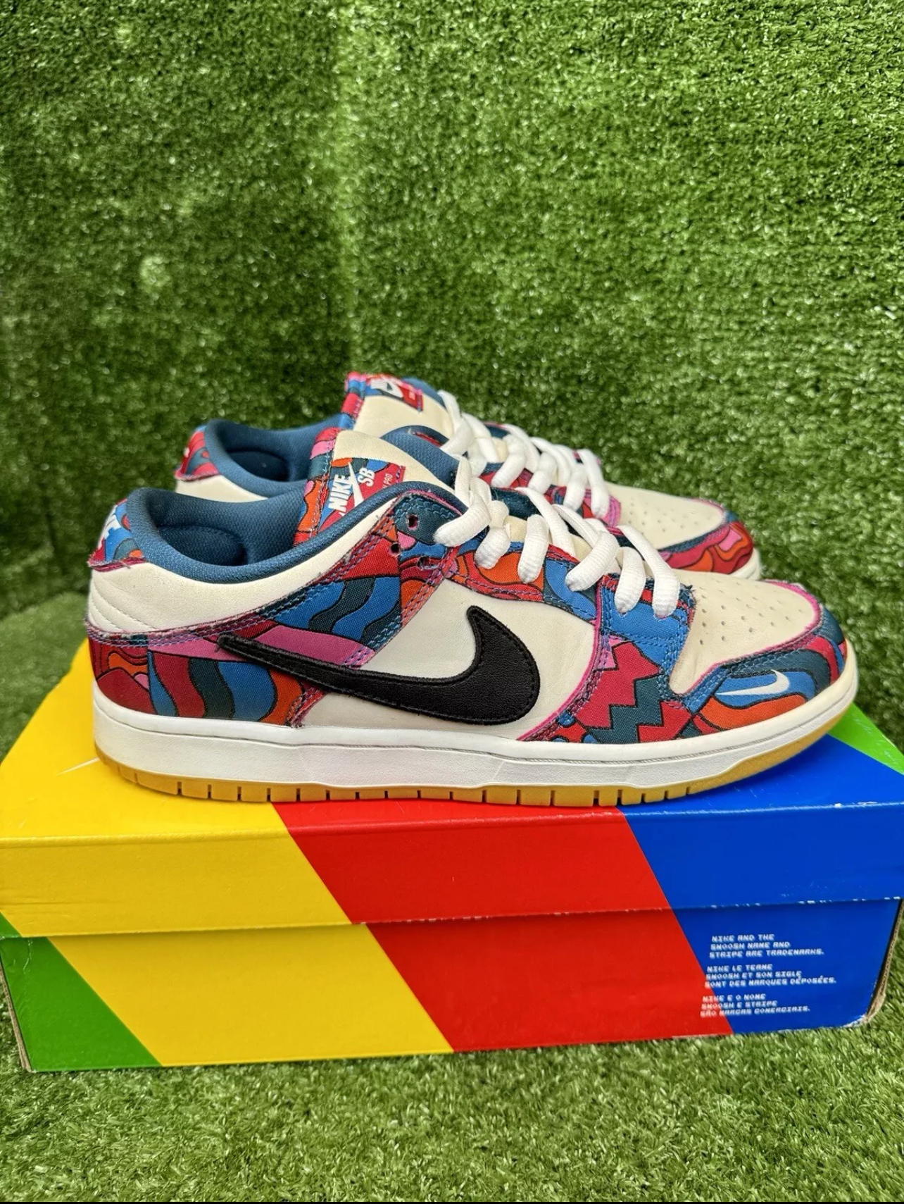 A Nike SB Dunk - Parra Abstract Art