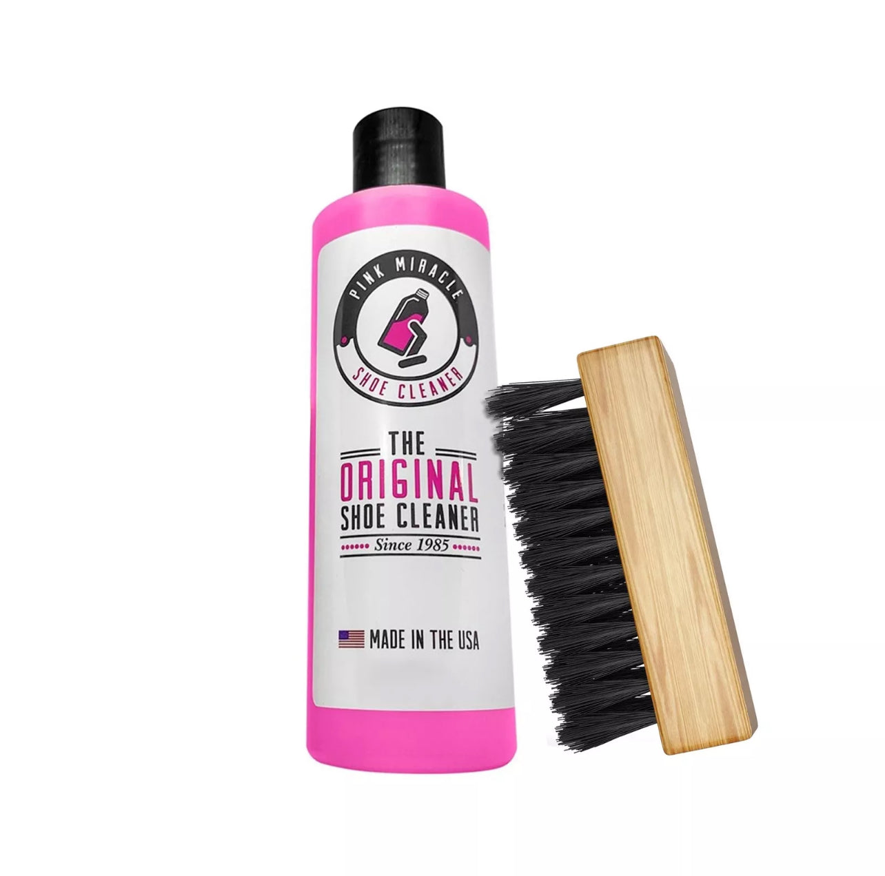 Pink Miracle shoe cleaner