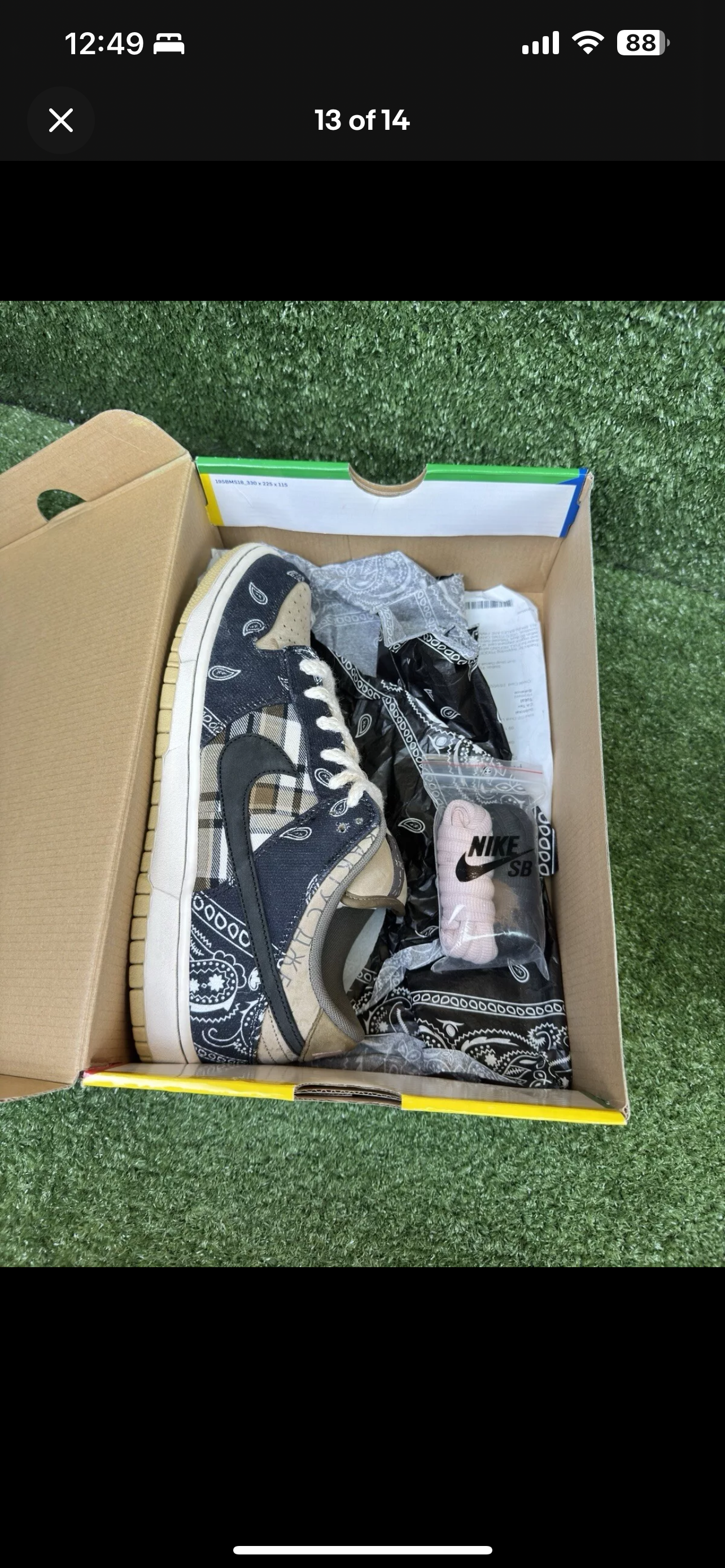 A Nike SB Dunk - Travis Scott Cactus Jack