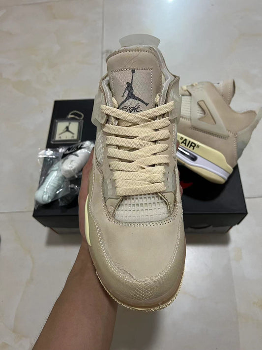 Jordan 4 - Sail Off White