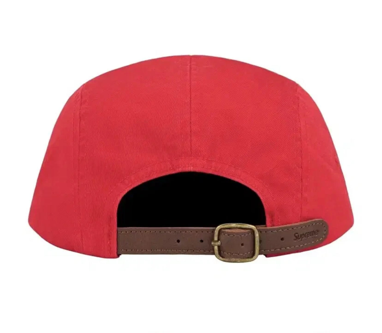 Supreme - Twill Camp Cap red