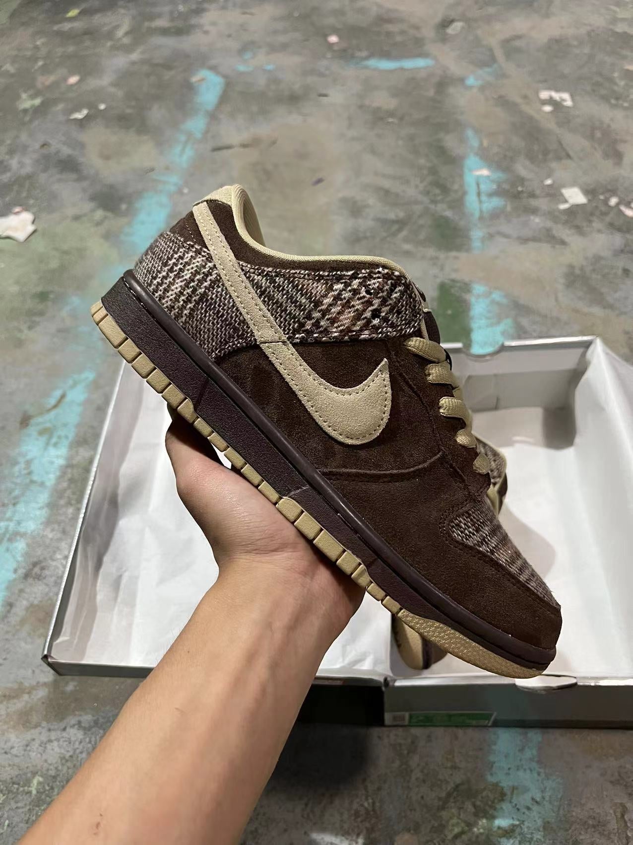 Nike SB Dunk - Tweed