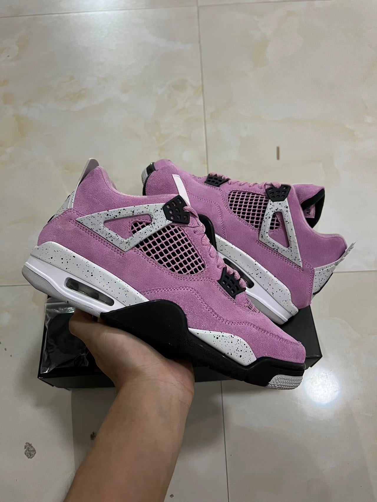 Jordan 4 - Orchid