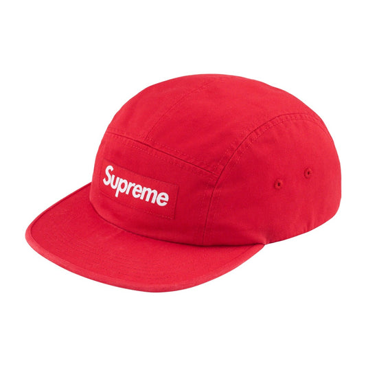 Supreme - Twill Camp Cap red