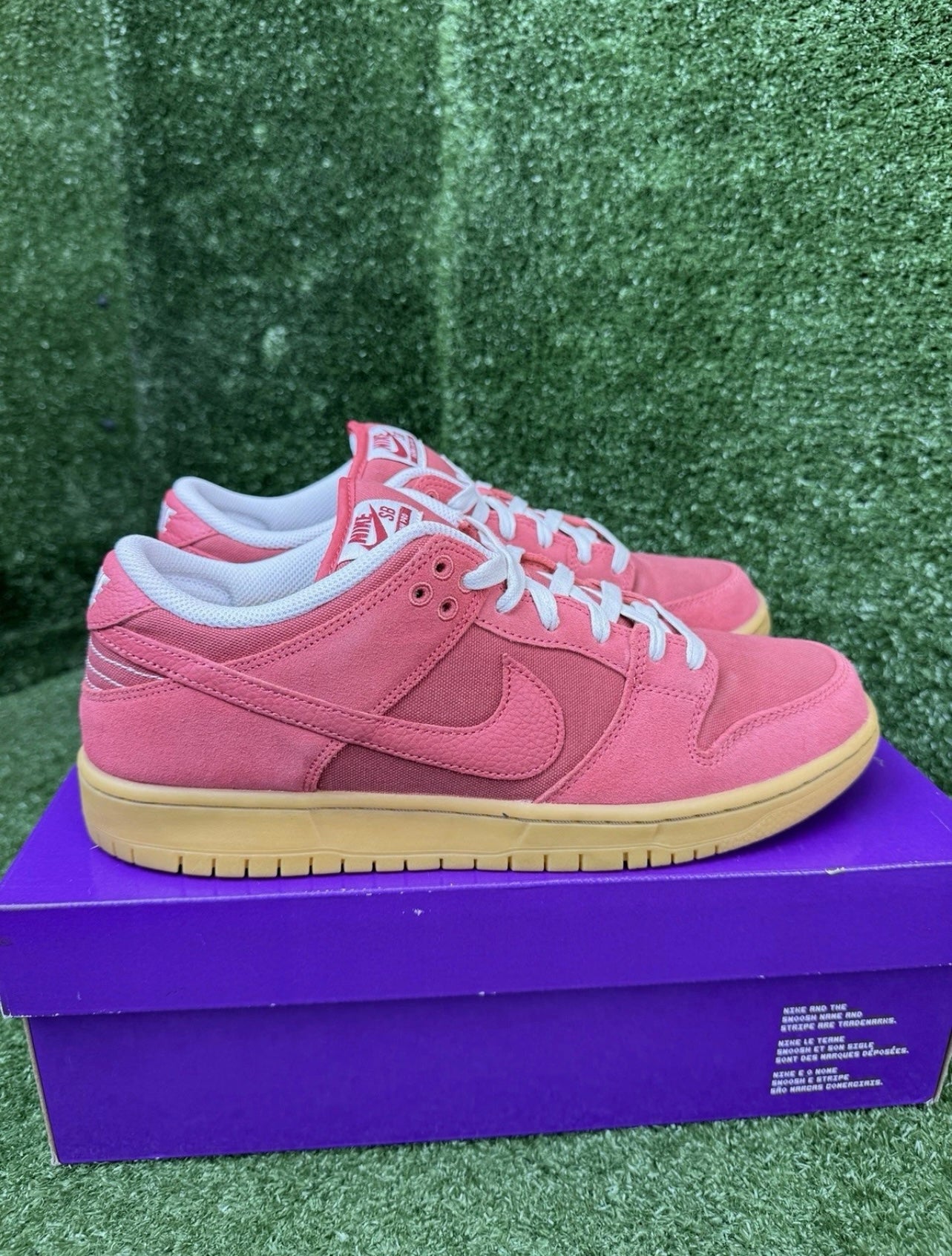A Nike SB Dunk - Adobe Red Gum