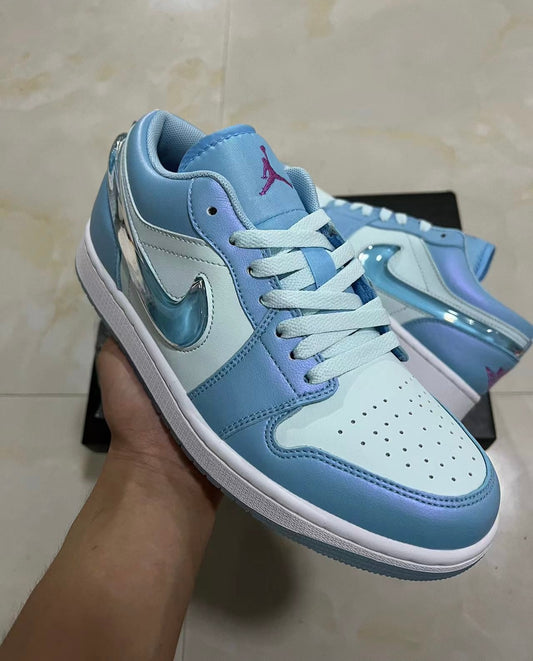 Jordan Retro 1 Low Edge Aquarius Blue