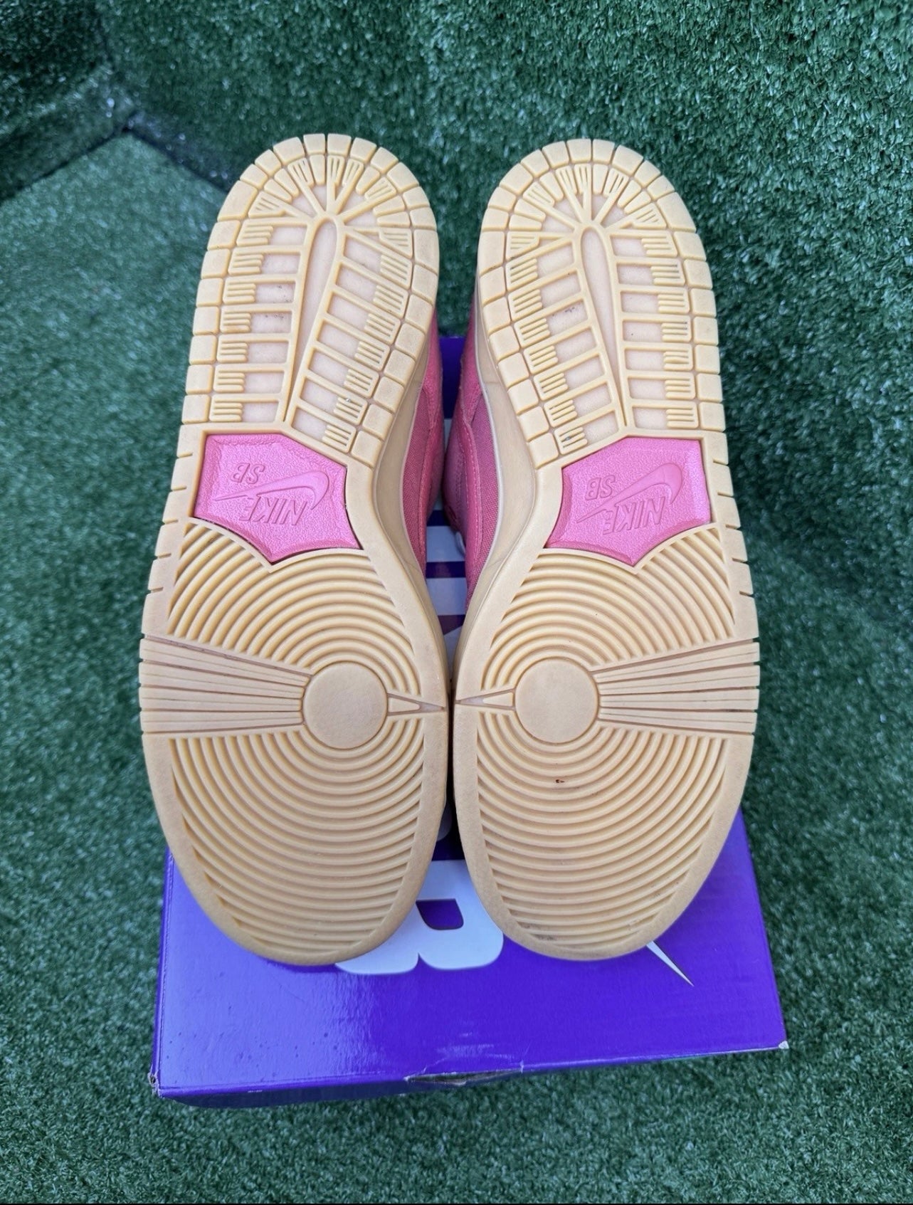 A Nike SB Dunk - Adobe Red Gum