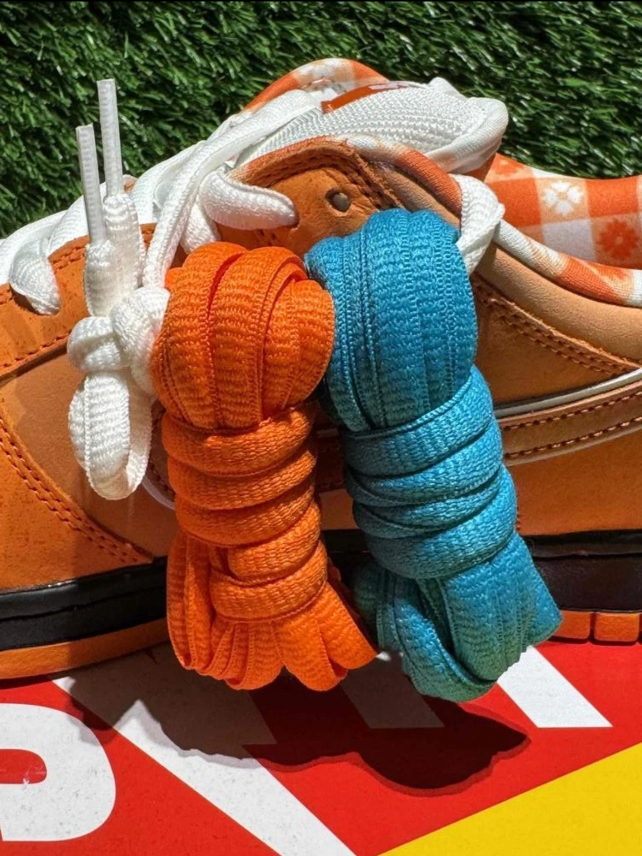 A Nike SB Dunk- Orange Lobster