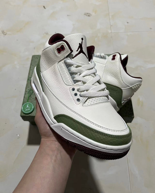 Jordan 3 - Medium Olive