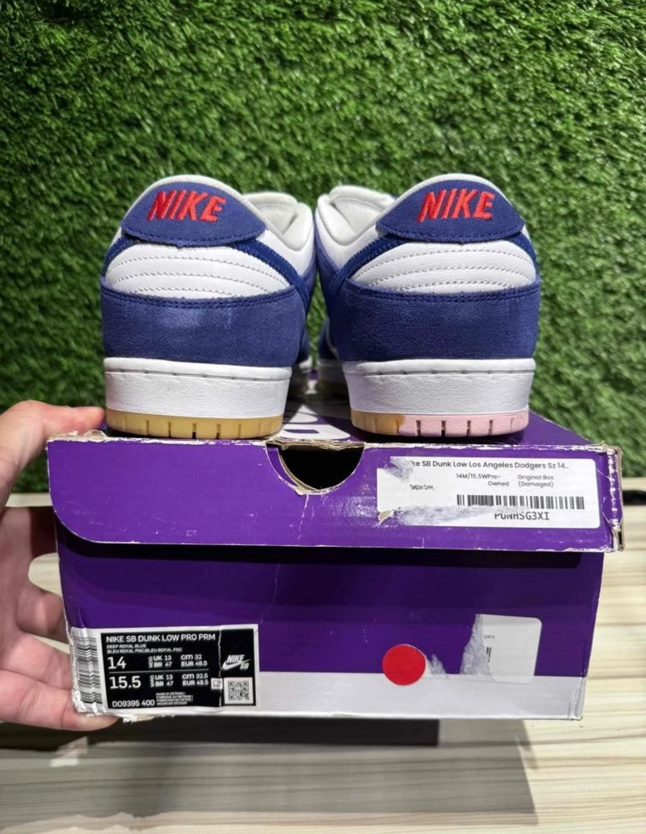 A Nike SB Dunk - LA Dodgers